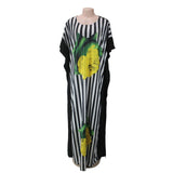 Dashiki Long Loose Chiffon Traditional Dress