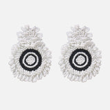 Ztech Metal Fringed Drop Earrings