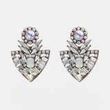 Ztech Metal Fringed Drop Earrings