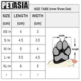 Pet Snow Boots Waterproof Fur 4Pcs/Set