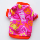 Color Prints Warm Pet Fleece