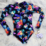 One Piece Swimsuit Multi Print