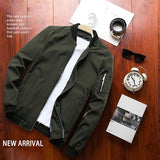 Bomber Zipper Jacket-Men