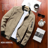 Bomber Zipper Jacket-Men