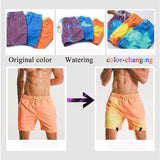 Men Color-Changing Swimming  Trunks