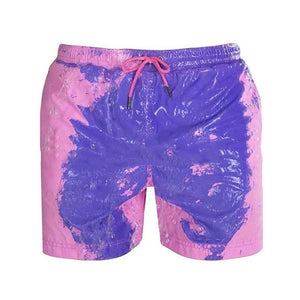 Men Color-Changing Swimming  Trunks