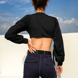 Jazz-Hollow Waist Bodysuit Dancewear