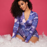 Zodiac Long Sleeve Bodycon Pajama