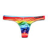 Mens Rainbow Color Mini Briefs