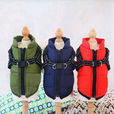 Waterproof Pet Vest With Harness