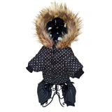 Dog Pok -a-Dot Jacket w/Hood