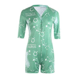 Zodiac Long Sleeve Bodycon Pajama