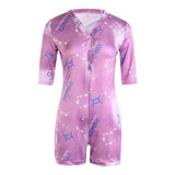 Zodiac Long Sleeve Bodycon Pajama