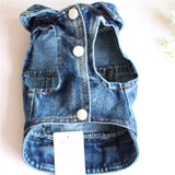 XS-2XL Denim Pet Jacket