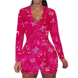 Zodiac Long Sleeve Bodycon Pajama