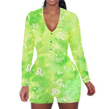 Zodiac Long Sleeve Bodycon Pajama