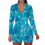 Zodiac Long Sleeve Bodycon Pajama