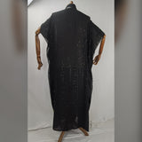 Embroidered Dashiki Dress w/Scarf