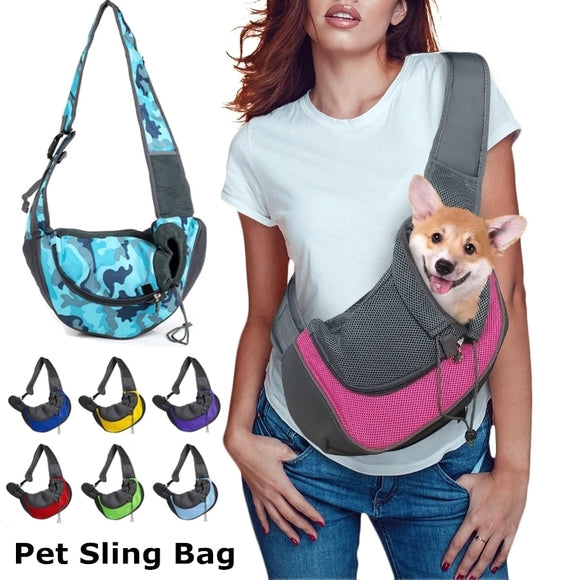 Pet Puppy Carrier S/L Outdoor Travel Dog Shoulder Bag