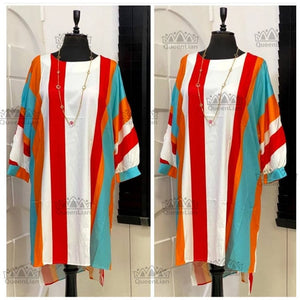 Dashiki Long Sleeve Dress