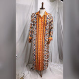 Chiffon Loose Long Dashiki Dress