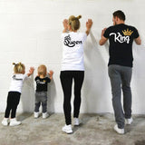 Family Matching KING QUEEN PRINCE PRINCESS Shirts