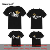 Family Matching KING QUEEN PRINCE PRINCESS Shirts