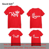 Family Matching KING QUEEN PRINCE PRINCESS Shirts