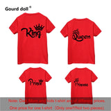 Family Matching KING QUEEN PRINCE PRINCESS Shirts