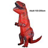 T Rex Velociraptor Inflatable Costume