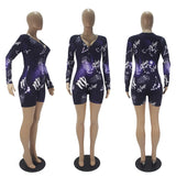 Zodiac Long Sleeve Bodycon Pajama