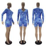 Zodiac Long Sleeve Bodycon Pajama