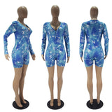 Zodiac Long Sleeve Bodycon Pajama