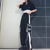 Harajuku Short Sleeve Tracksuit Outfits