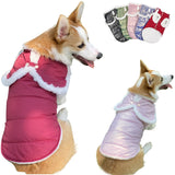 Winter Pet Velvet Warm Waterproof Vest Cotton Jacket