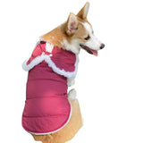 Winter Pet Velvet Warm Waterproof Vest Cotton Jacket