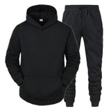 Male Hoodies+Pants Fleece Tracksuits