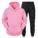 Male Hoodies+Pants Fleece Tracksuits