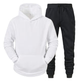 Male Hoodies+Pants Fleece Tracksuits