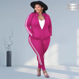 2PC Side Stripped Tracksuit-PS