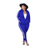 2PC Side Stripped Tracksuit-PS