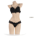 Lace Ruffle Garter lingerie- dance