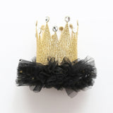 Happy Birthday Lace Crown Headband- decor