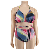 Bikini Top w/Elastic Wasit 3PC set-PS