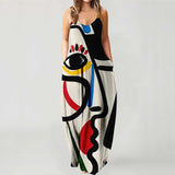 Spaghetti Strap Maxi Dress-PS