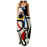 Spaghetti Strap Maxi Dress-PS