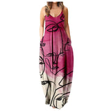 Spaghetti Strap Maxi Dress-PS