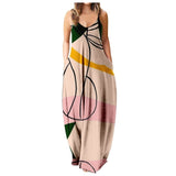 Spaghetti Strap Maxi Dress-PS