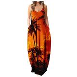 Spaghetti Strap Maxi Dress-PS