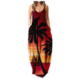 Spaghetti Strap Maxi Dress-PS